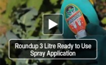 Roundup 3 Litre Ready to Use Spray Application